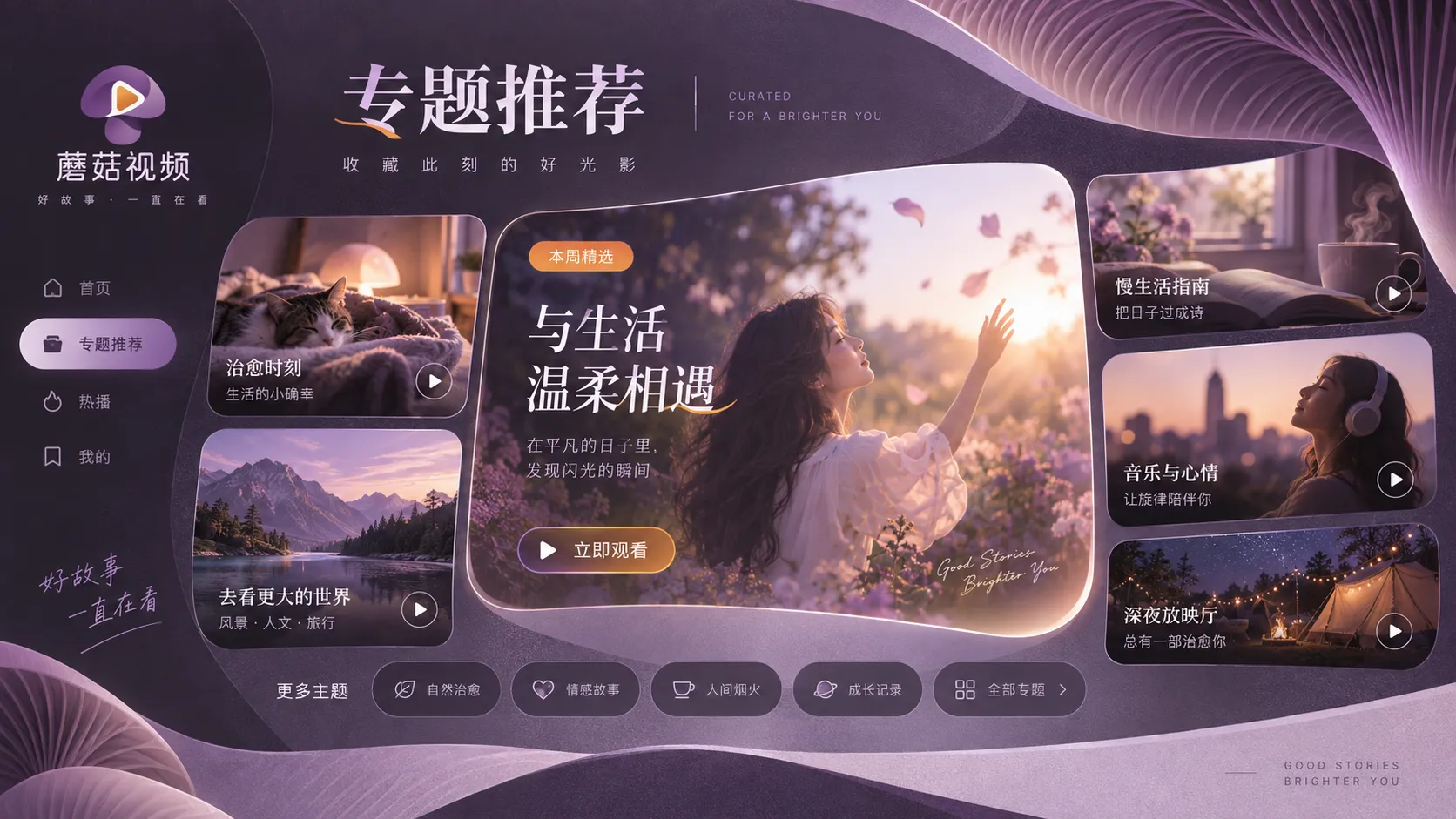 蘑菇视频主题索引视觉